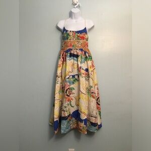 Christian Lacroix Multi-Color Printed Sundress